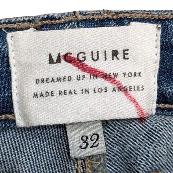 NWT McGuire Denim Women's Alone At Last Flare Leg Jeans Size 32 Style 38J - Picture 8 of 10